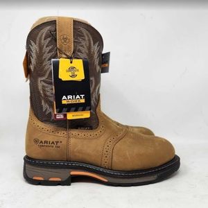 NIB Ariat Men's Composite Toe Workhog Cowboy Boots